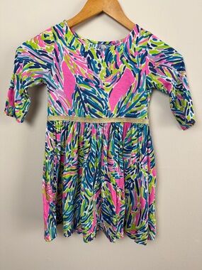 Lilly Pulitzer Girls Knit Dress. Size M 6/7.